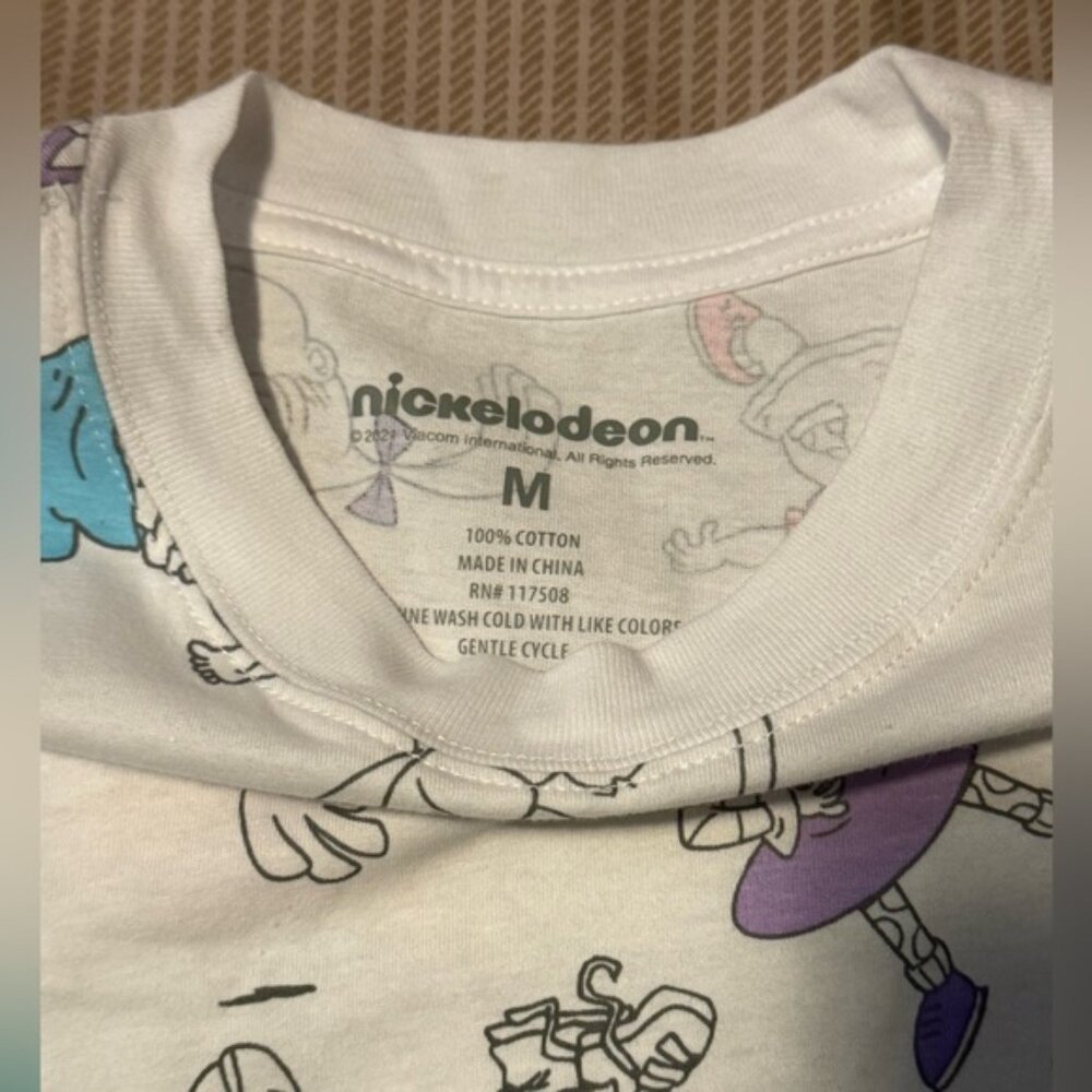 Nickelodeon Retro Vintage Rugrats Cartoon Crop Tee